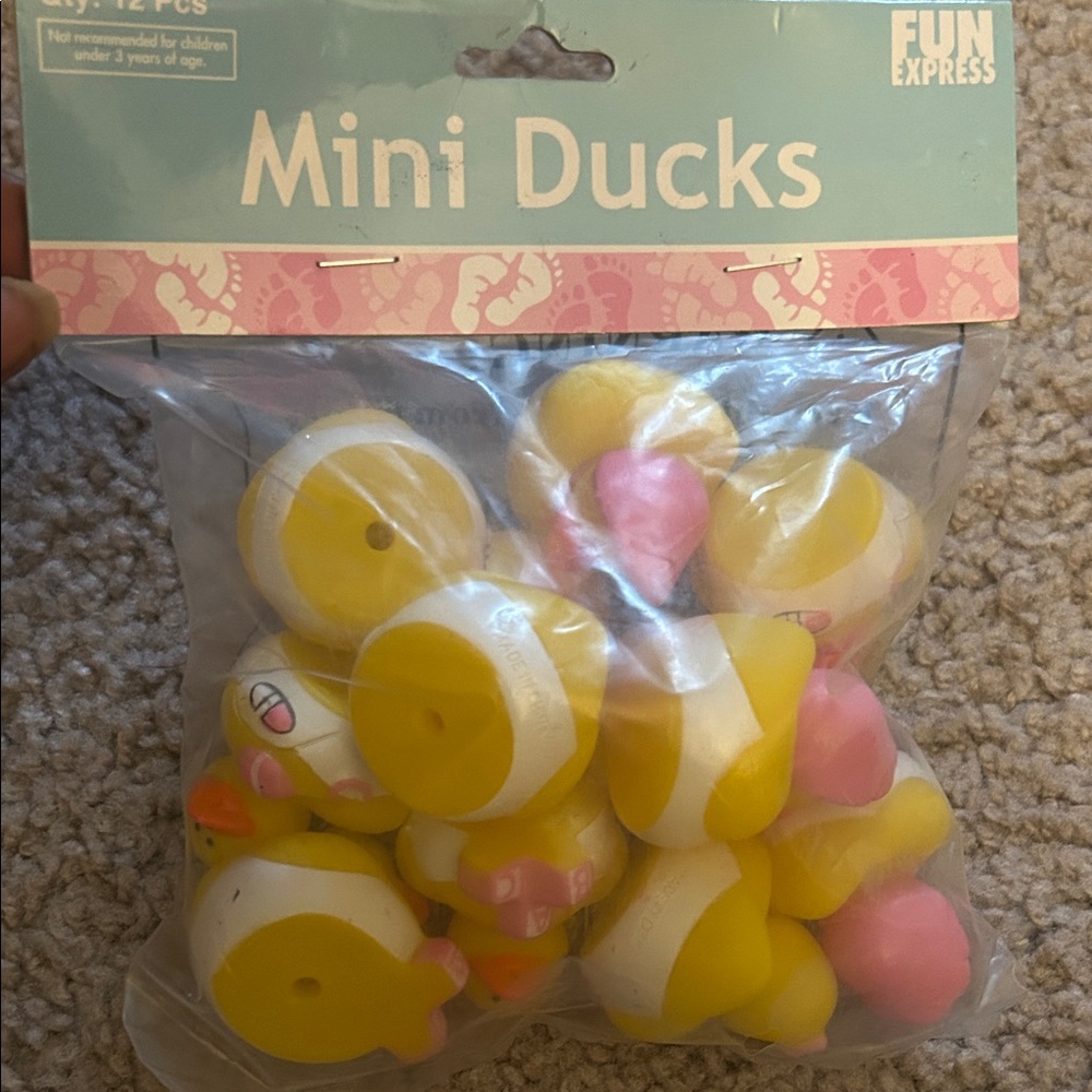 Express Mini Ducks - Yellow and Pink